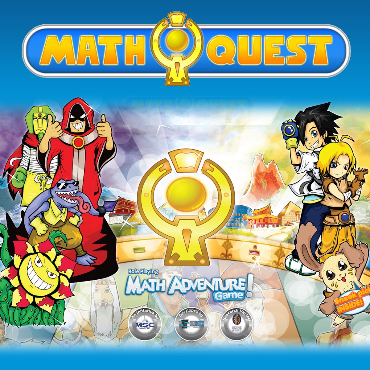 Math Quest - Educational Role-Playing Game