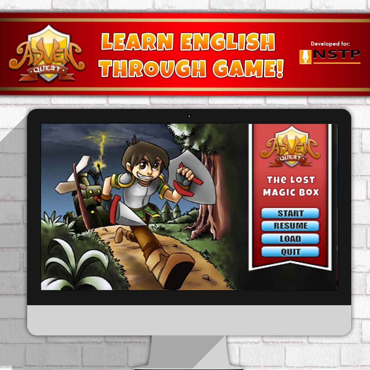 AdvenQuest - English Mastery Educational Game