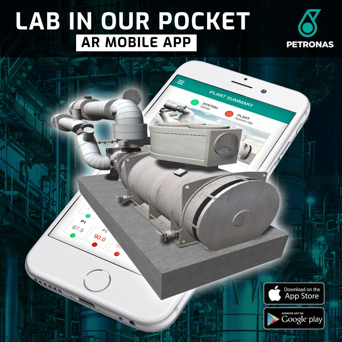 Lab In Our Pocket (IOT & AR Apps)